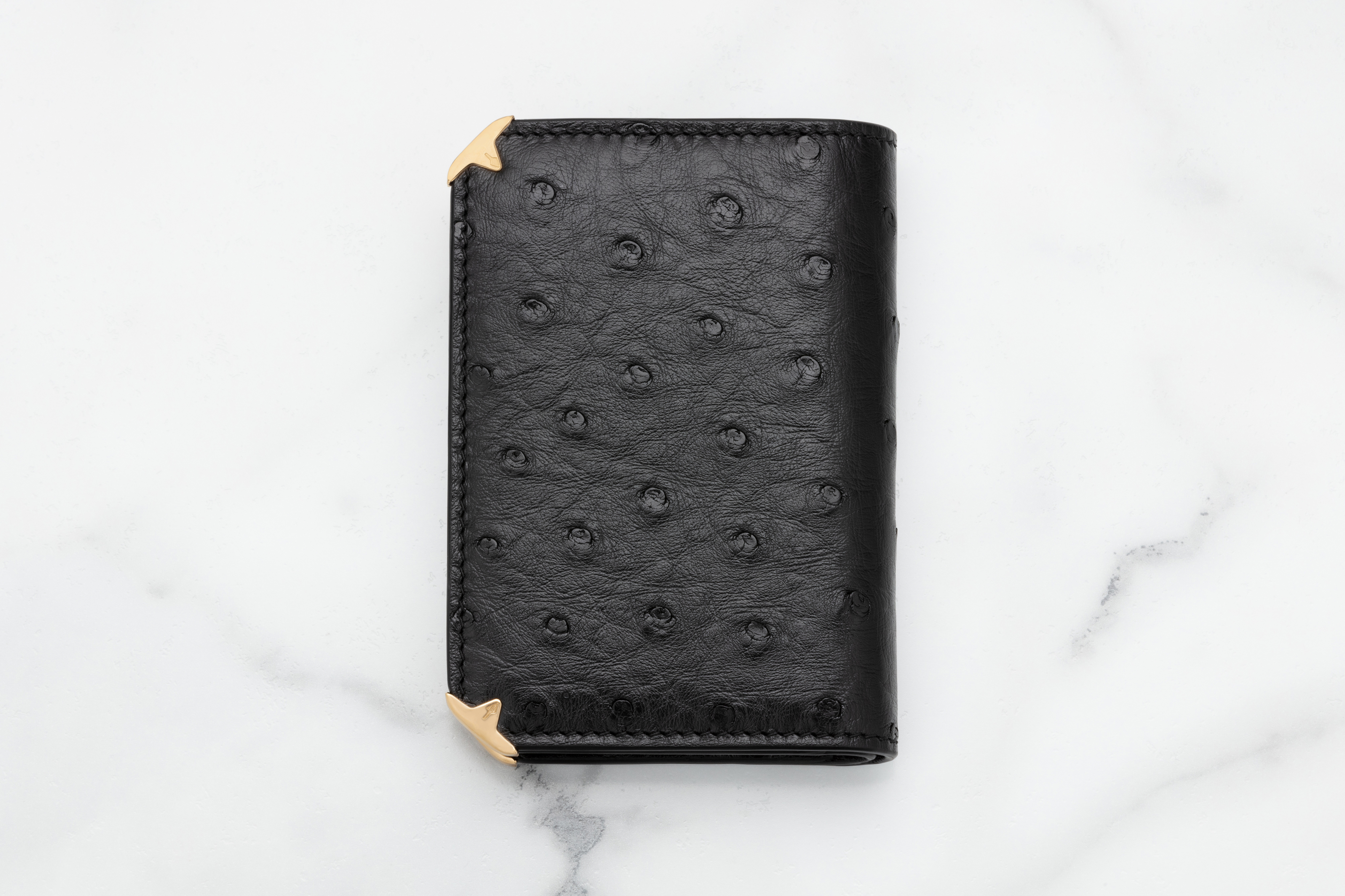 【JACQUES MARIE MAGE】ELSTON TRIFOLD WALLET - OSTRICH ELSTON TRIFOLD WALLET - OSTRICH – Jacques Marie Mage